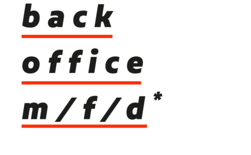 backoffice (m/f/d)*