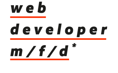 frontend developer (m/f/d)*